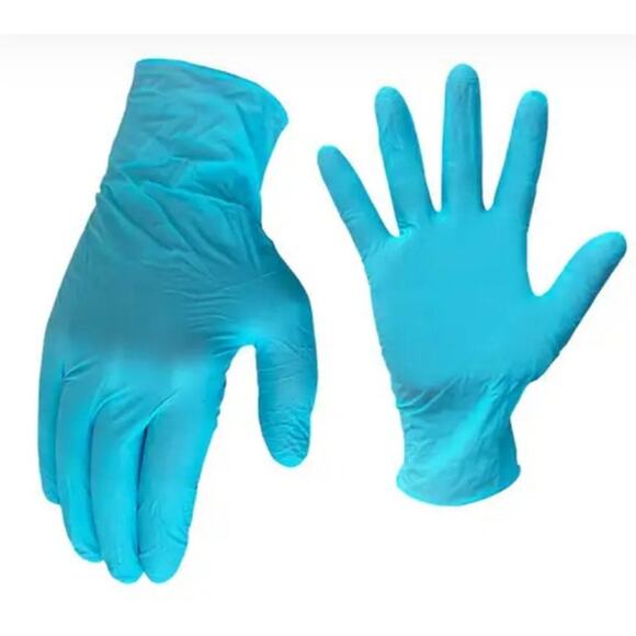 FIRM GRIP Pro Cleaning Disposable Nitrile Gloves (100-Count) - Picture 1 of 7